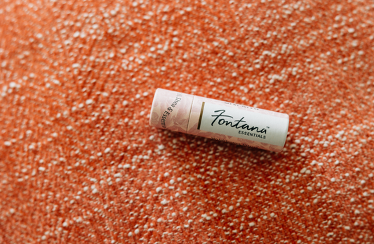 Wildflower Natural Beeswax Floral Lip Balm