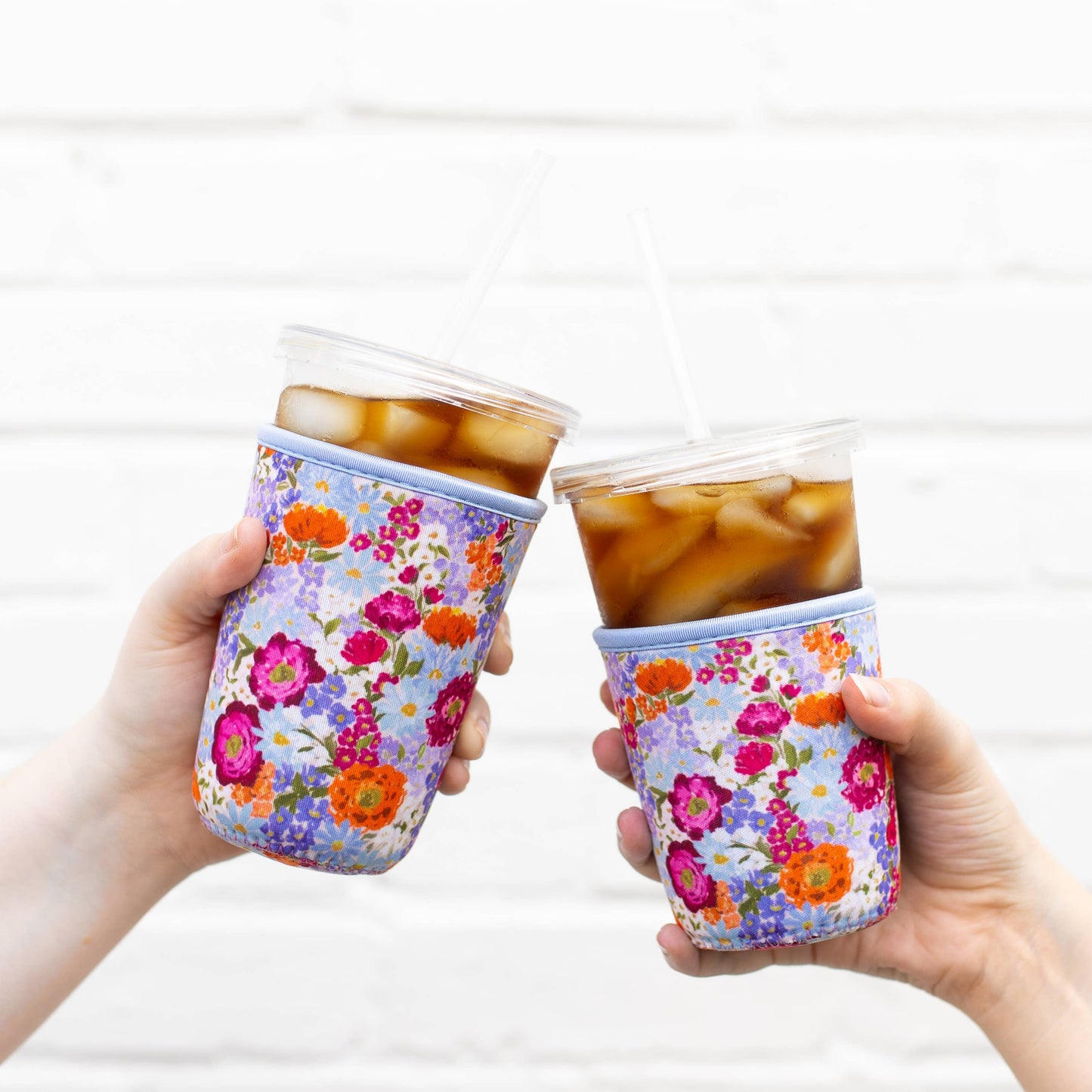 Primavera Drink Sleeve, Iced Coffee Sleeve, Drink Cover