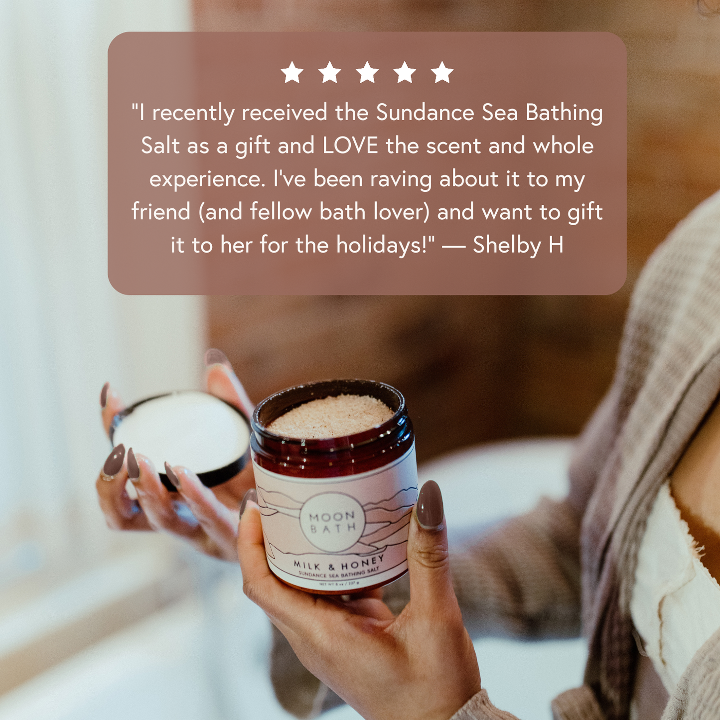 Moon Bath - MILK & HONEY | Sundance Sea Bathing Salt
