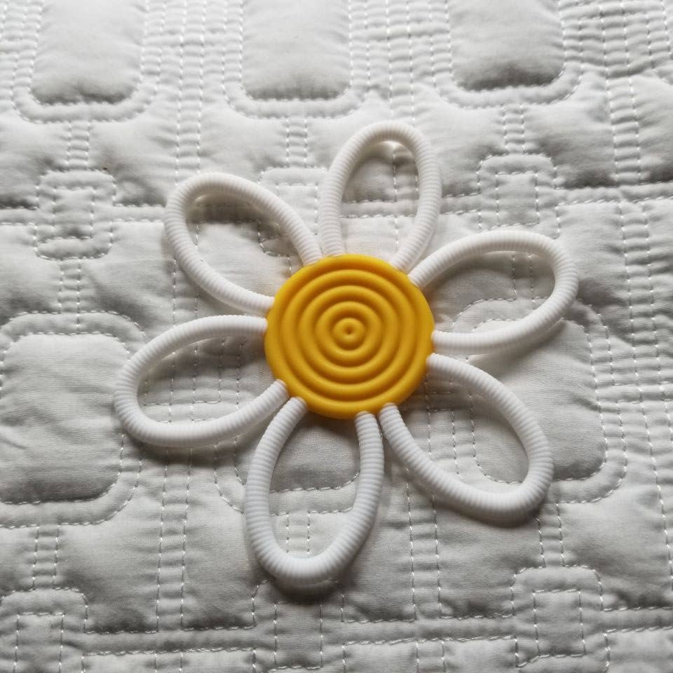 Daisy Silicone Teether Toy