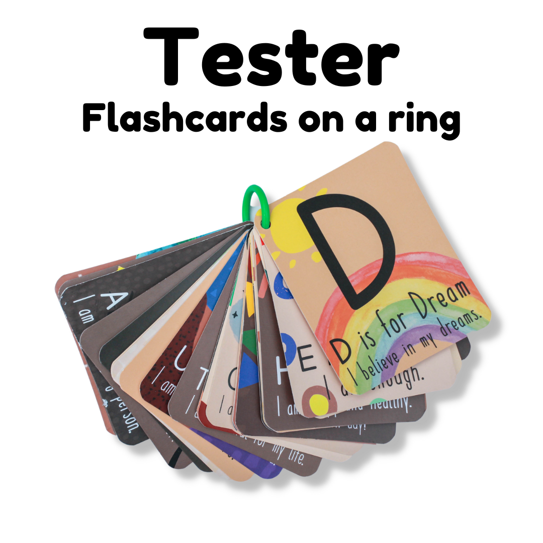 Alphabet Affirmation Flashcards