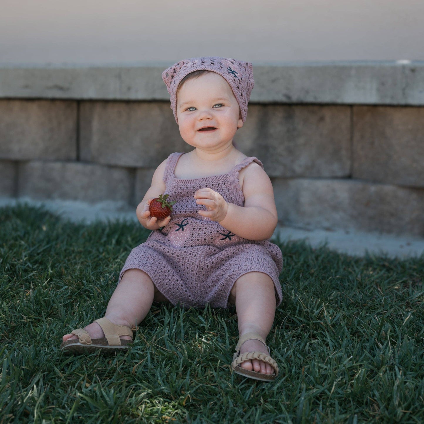 Girl's Knit Short Set | Matilda