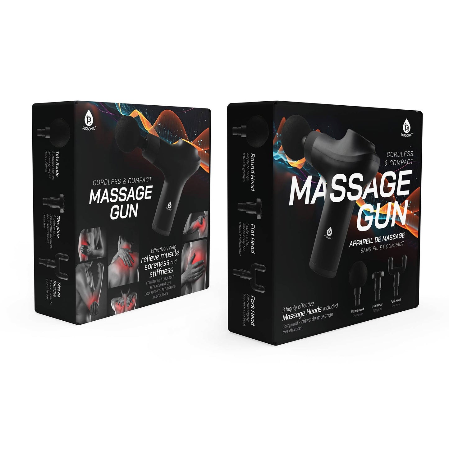 Pursonic 3 Speed Cordless & Rechargeable Professional Massag