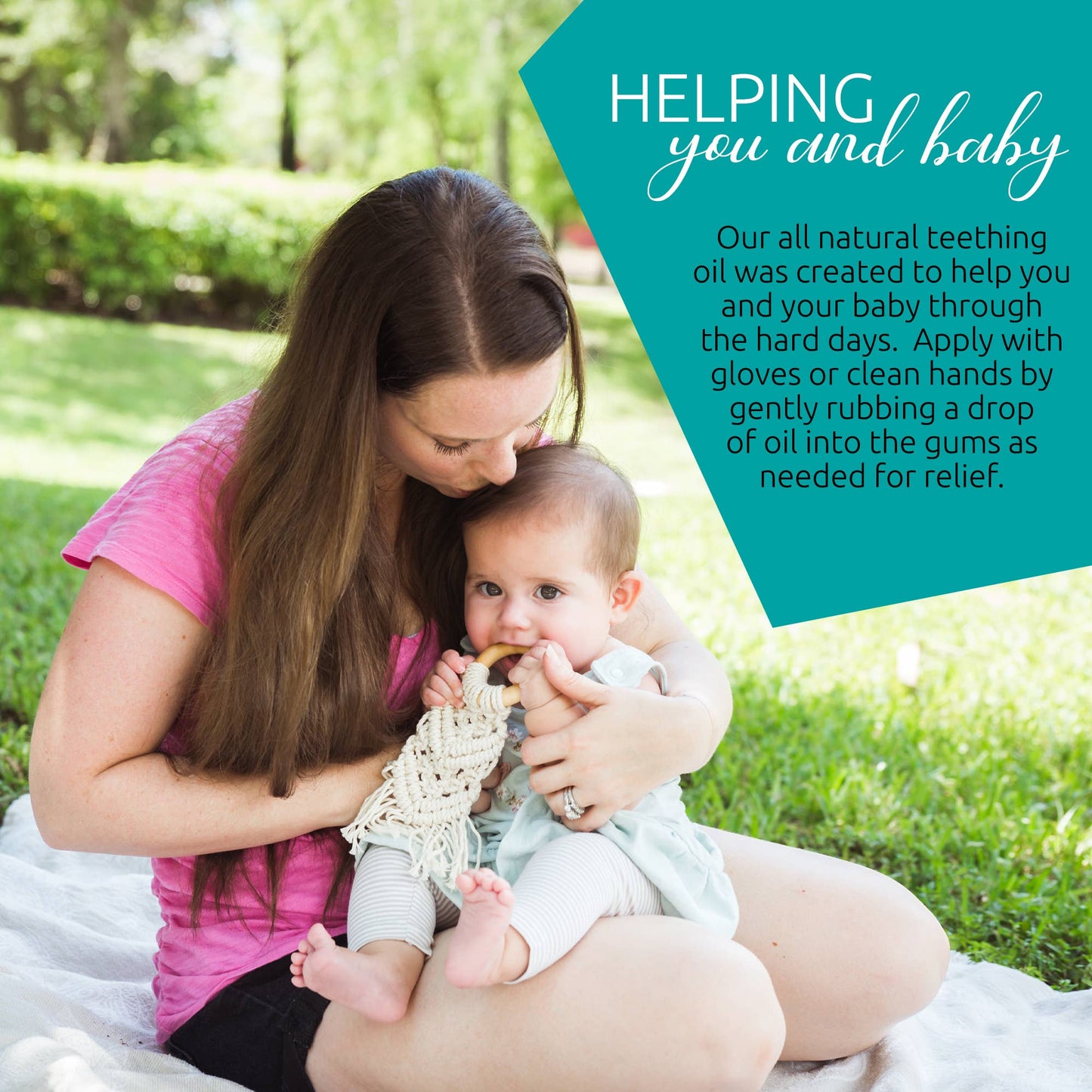Organic Teething Oil for Immediate Relief