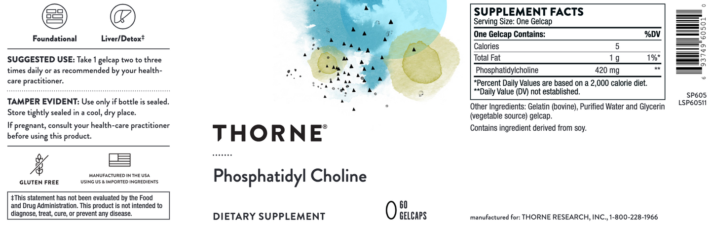 Phosphatidyl Choline 60ct