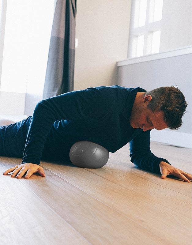 Centre: Inflatable Massage Ball for Abdominal Release