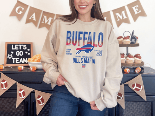Buffalo Bills Mafia Graphic  tee/Crew