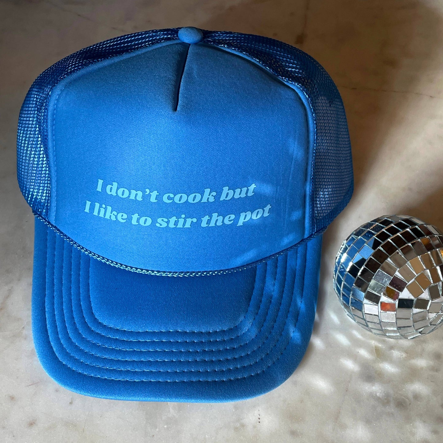 Little Viper Co - I Don’t Cook But I Like To Stir The Pot Trucker Hat