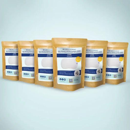 100% Organic Cotton Flannel Insert Case (6 units)