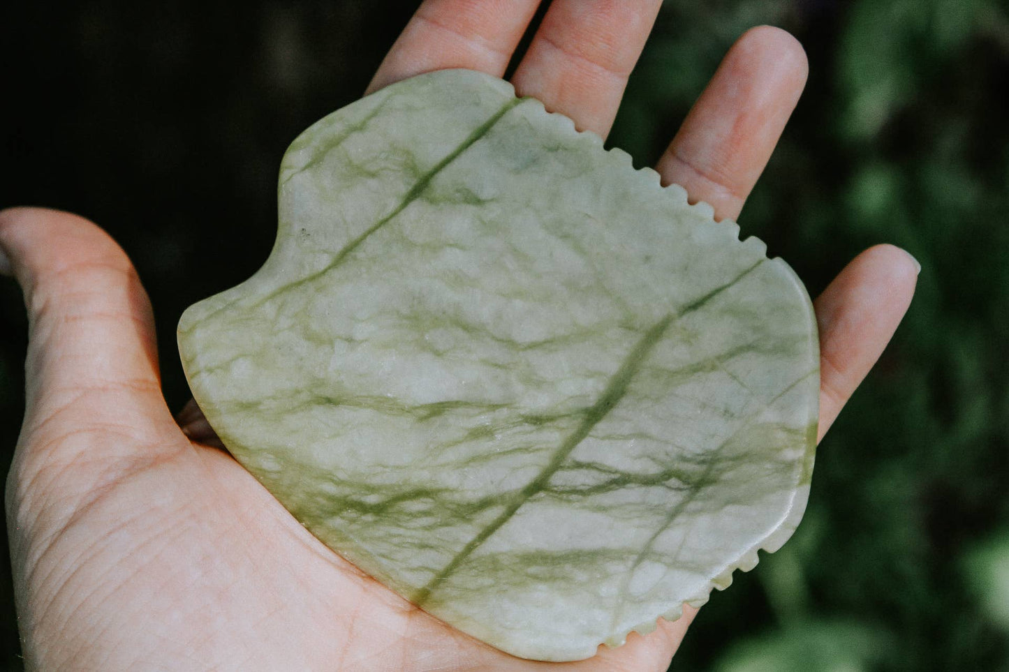 Serpentine Gua Sha Stone