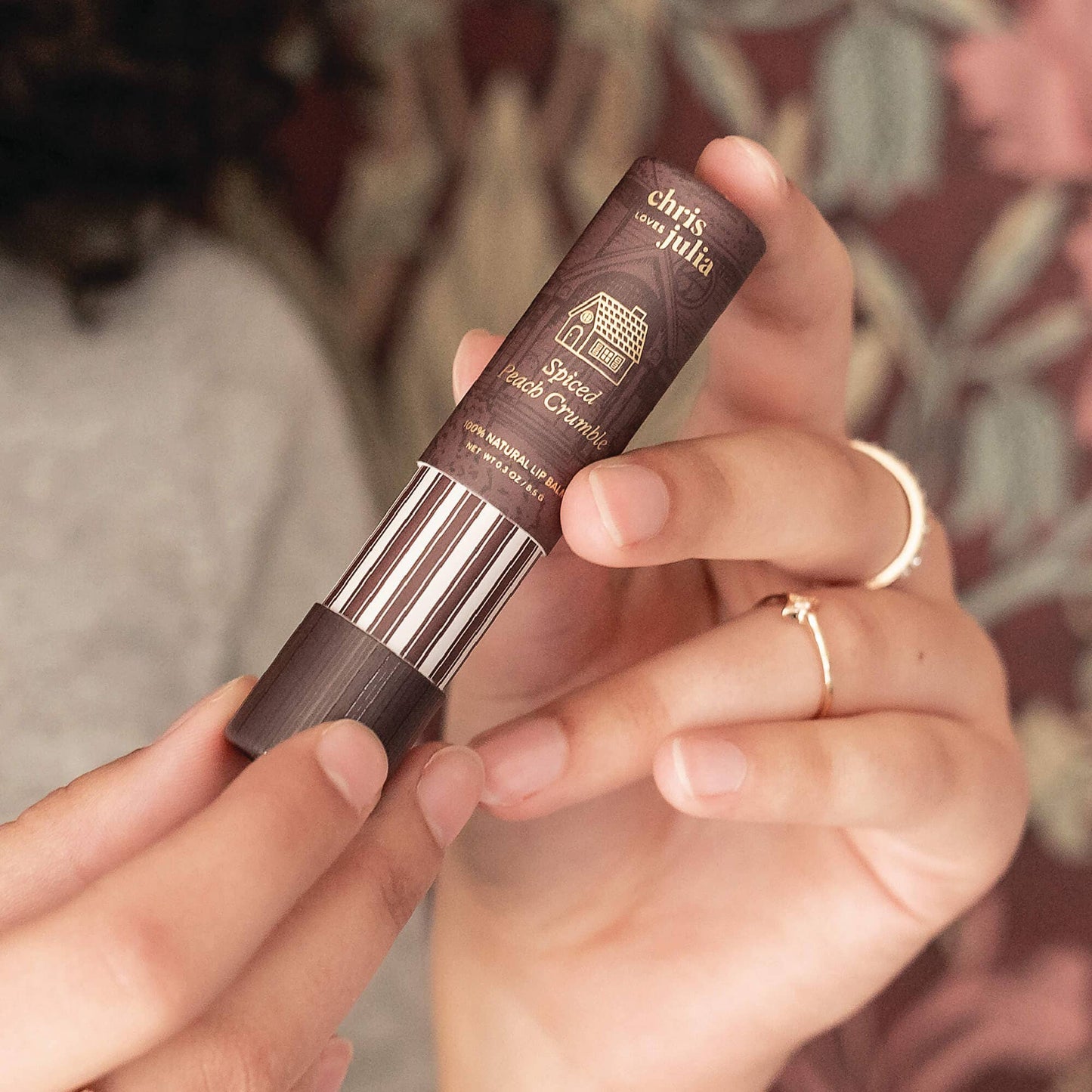 Lip Balm, Chris Loves Julia, Spiced Peach Crumble