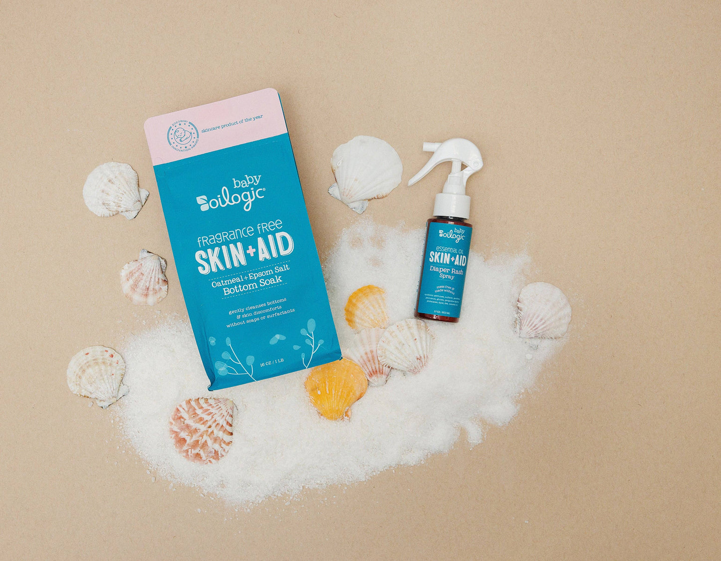 Skin+Aid Oatmeal Epsom Salt Bottom Soak