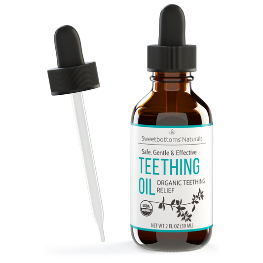 Organic Teething Oil for Immediate Relief