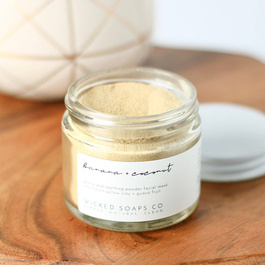 Banana + Coconut Facial Mask