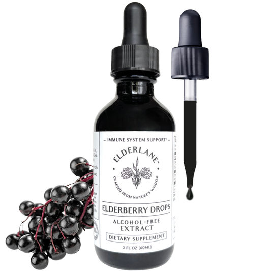 Elderberry Drops 2oz - Sugar-Free