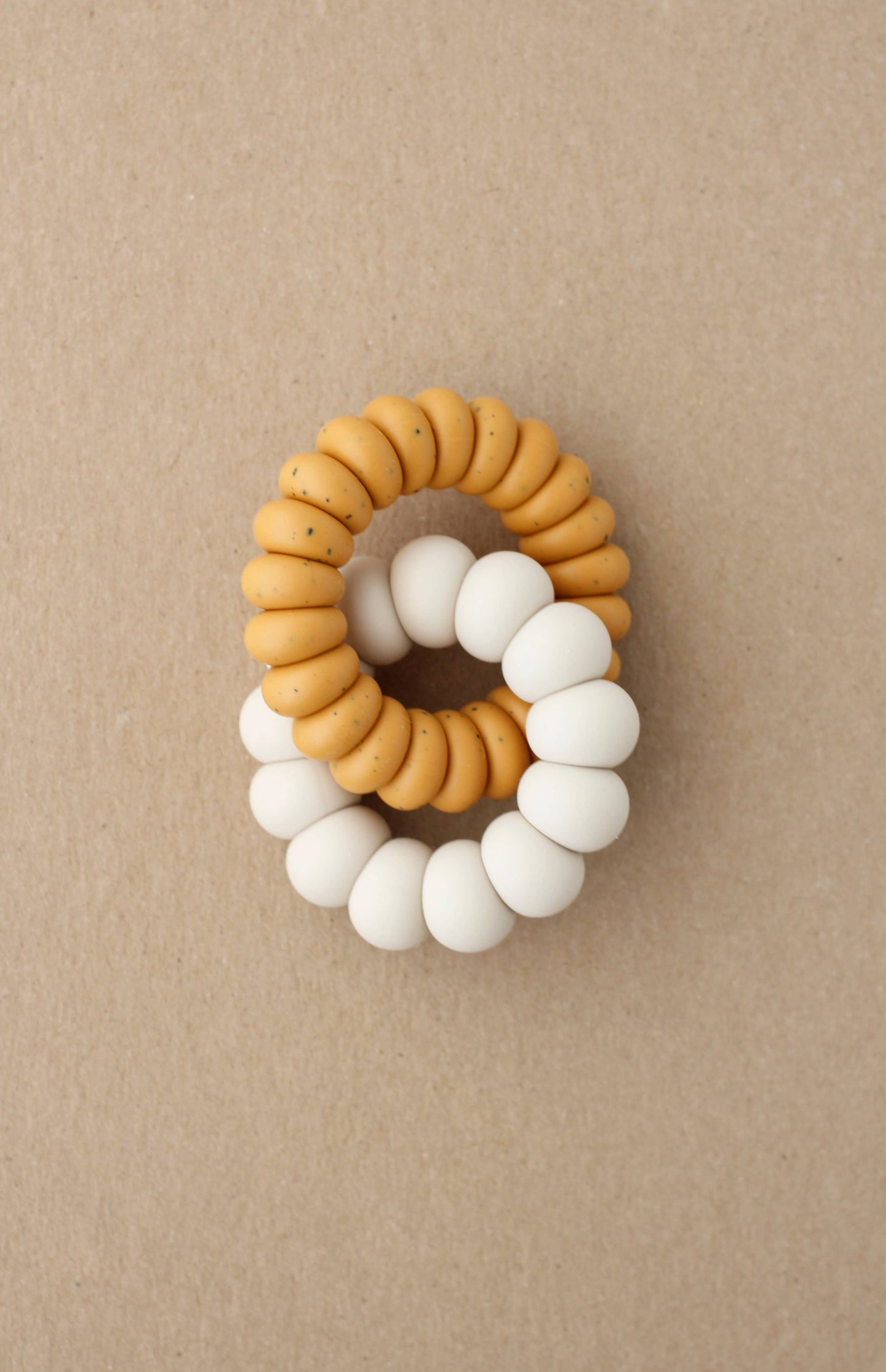 Little Chew - Freezer Teether - Luna | Speckled Chai